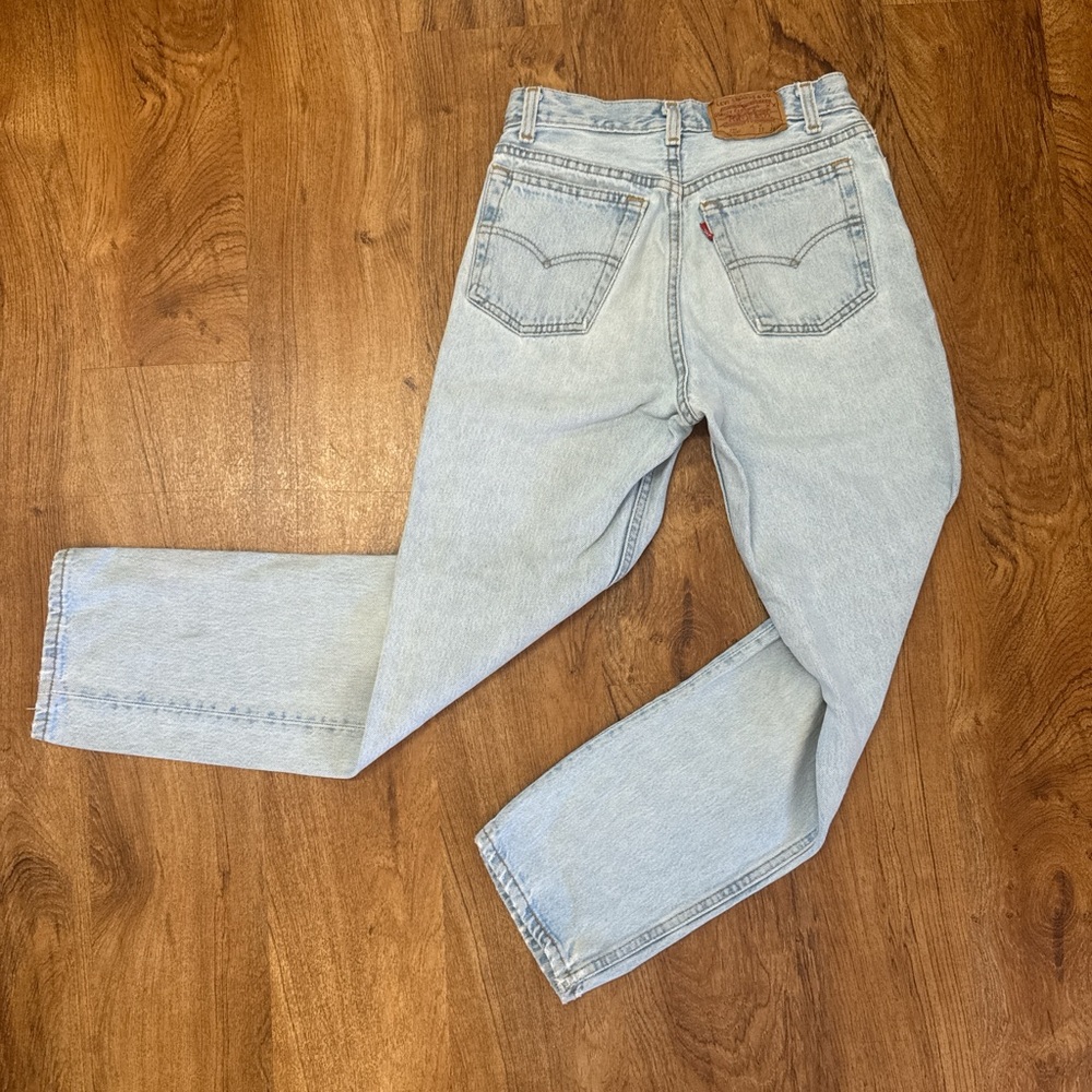 Vintage 701 Student Fit (501 XX) Light Wash Levi’s Jeans. 27 x 28 - Picture 3 of 14